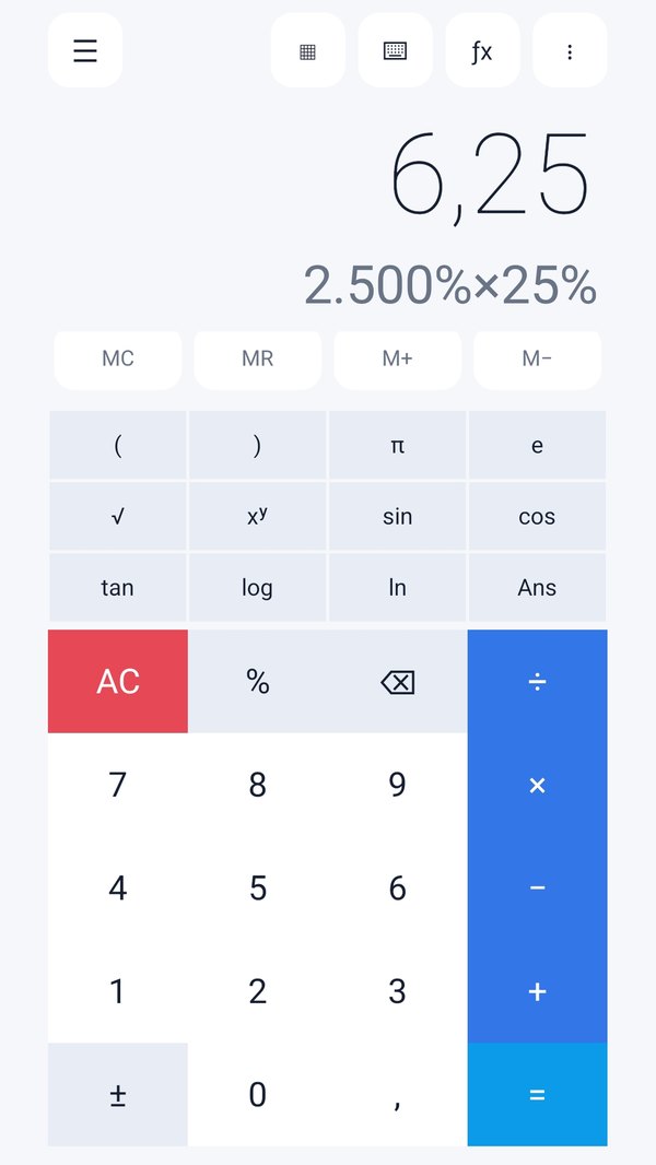NEWLY Calculator scientific mode